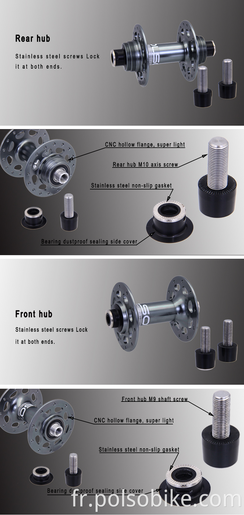 fixed gear hub